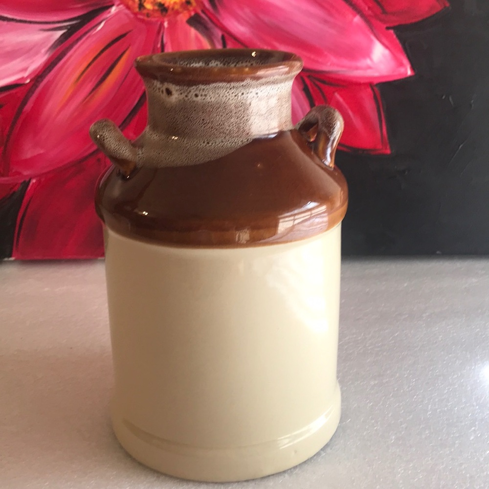 Vintage Farm house Milk  jar . Ceramic - Picture 15 of 16